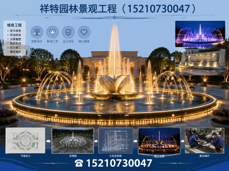 唐县祥特园林景观工程展示图