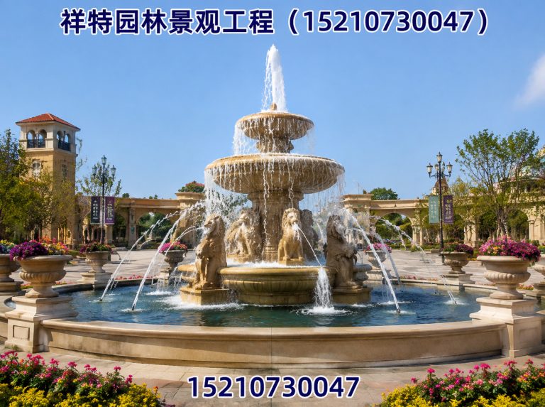 唐县喷泉工程展示图