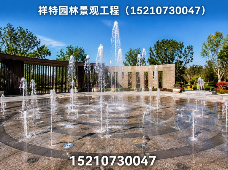 唐县音乐喷泉展示图